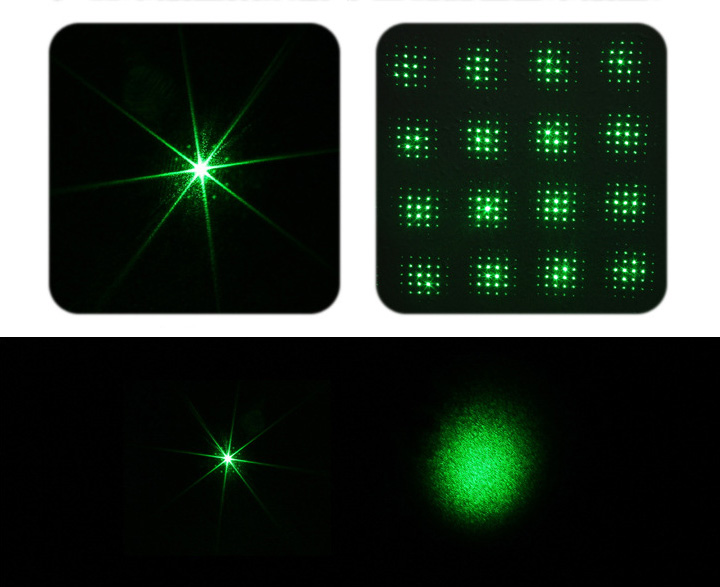 Pointeur laser vert astronomie pas cher 50-200mW 10km