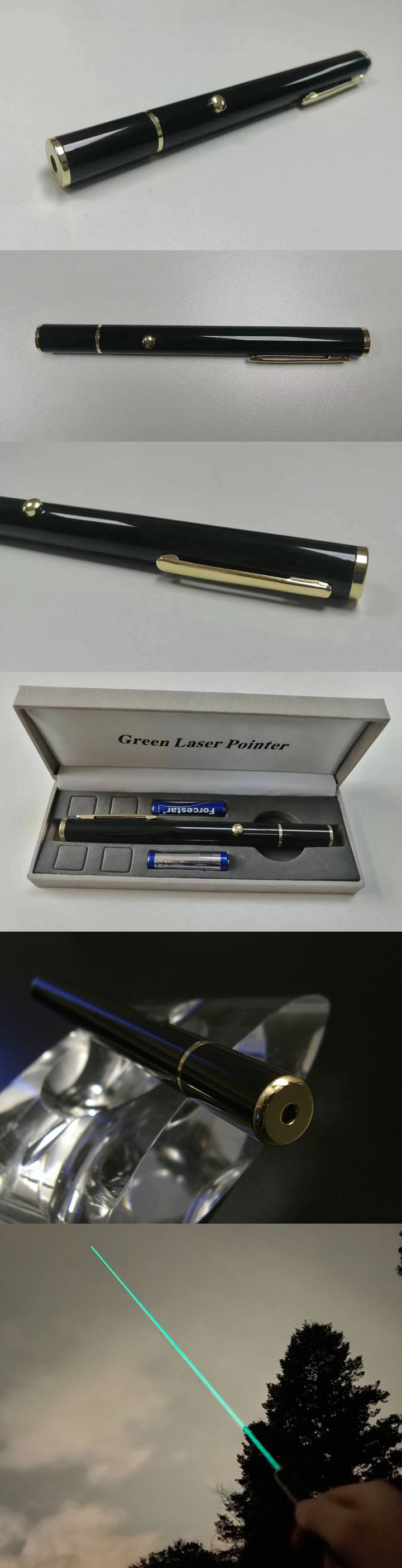 Stylo laser vert 520nm 50mW