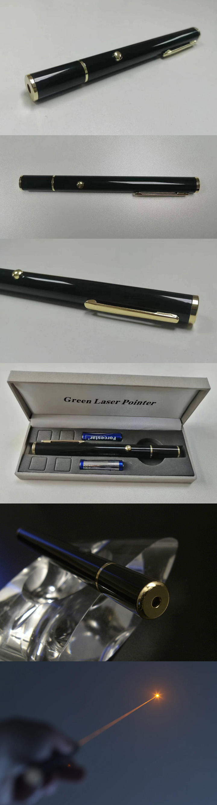 Stylo laser jaune 591 nm