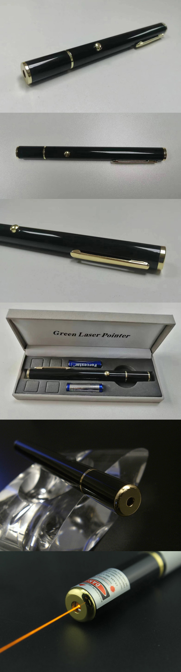 Stylo laser jaune 590 nm