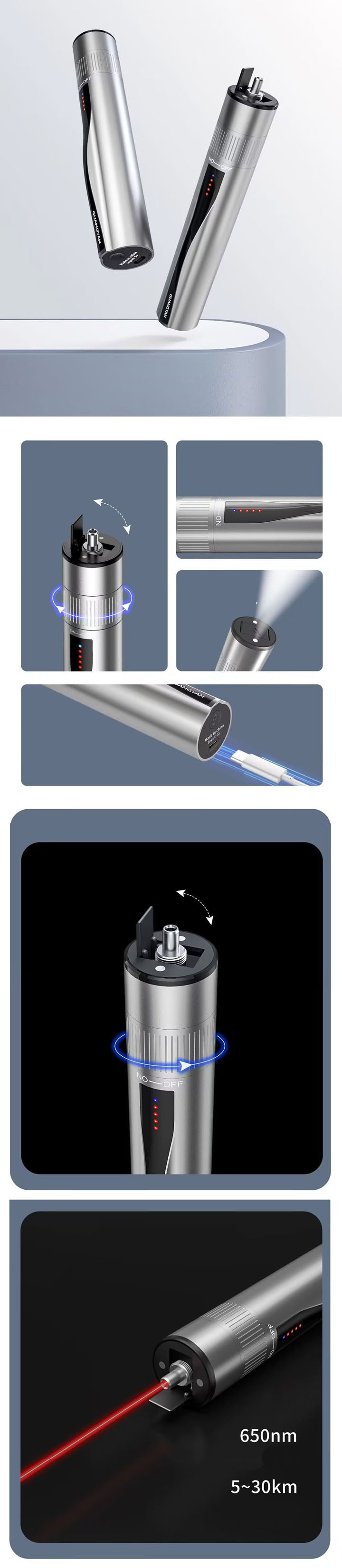 Testeur Laser Fibre Optique