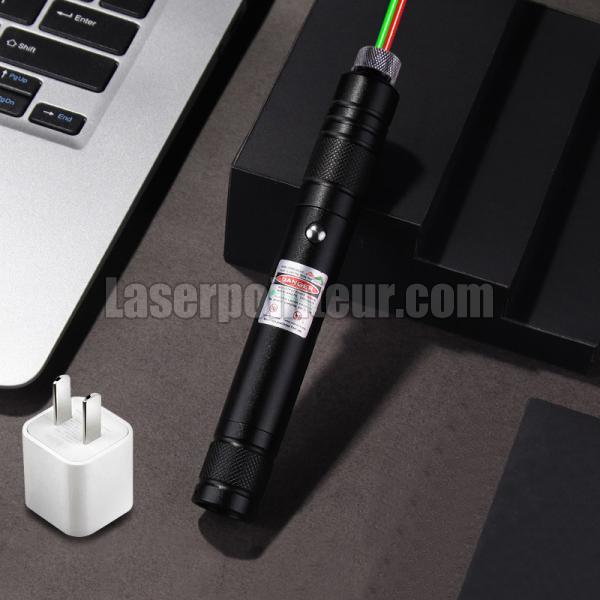 Pointeur laser de haute qualité Rouge Vert Violet Projection de pointeur  laser tricolore